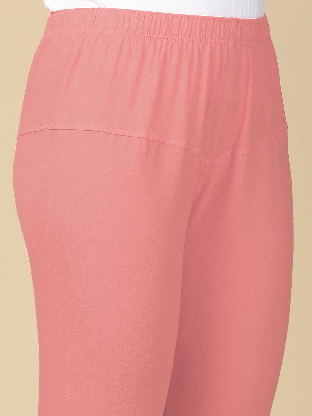 Fuchsia Premium Cotton Stretch Churidar - PYNK