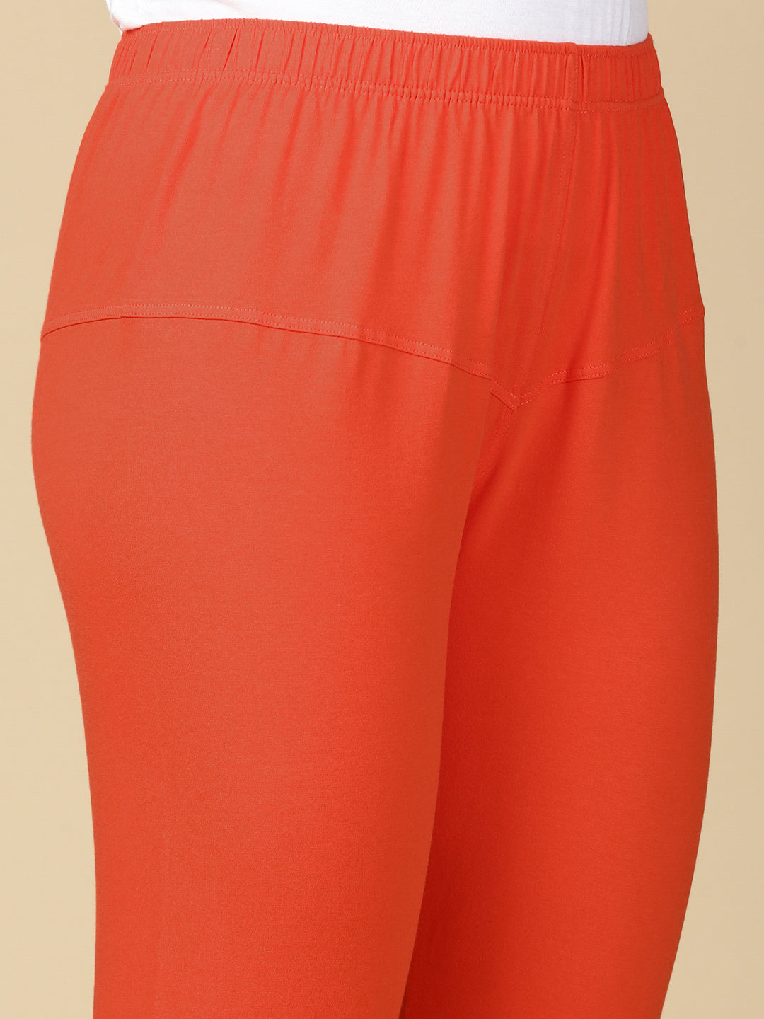 Mango Premium Cotton Stretch Churidar - PYNK