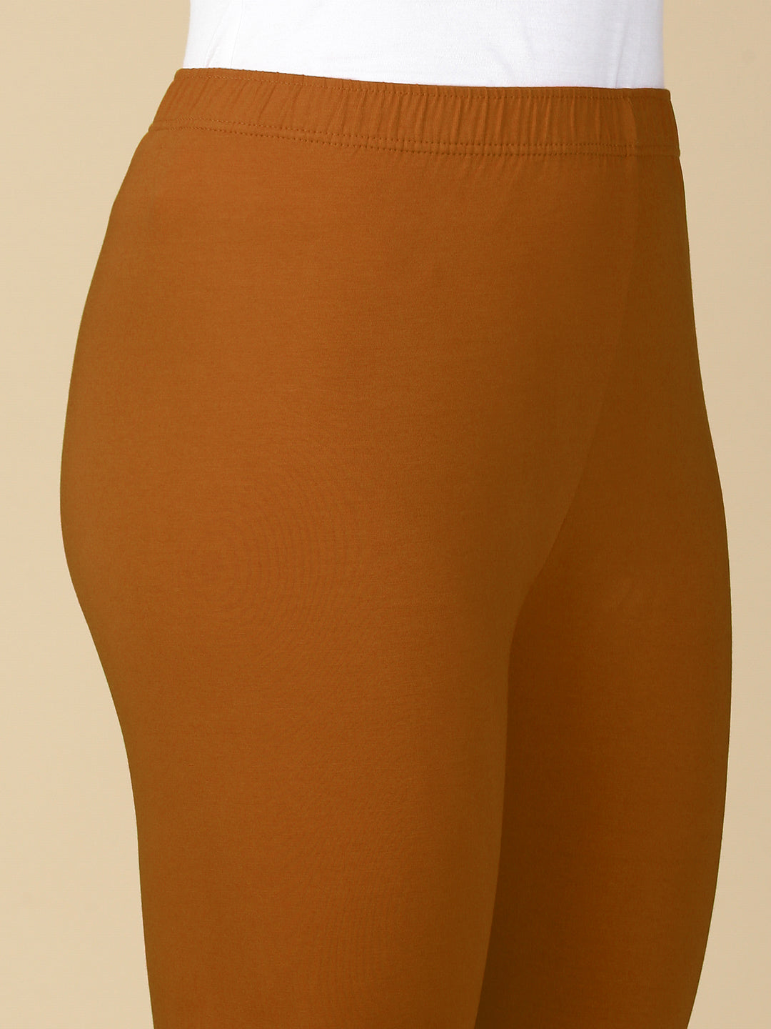 Honey Premium Cotton Stretch Ankle Length Leggings - PYNK