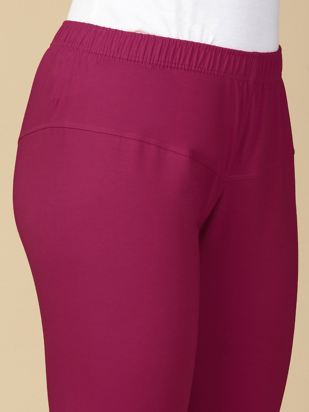 Falsa Premium Cotton Stretch Churidar - PYNK
