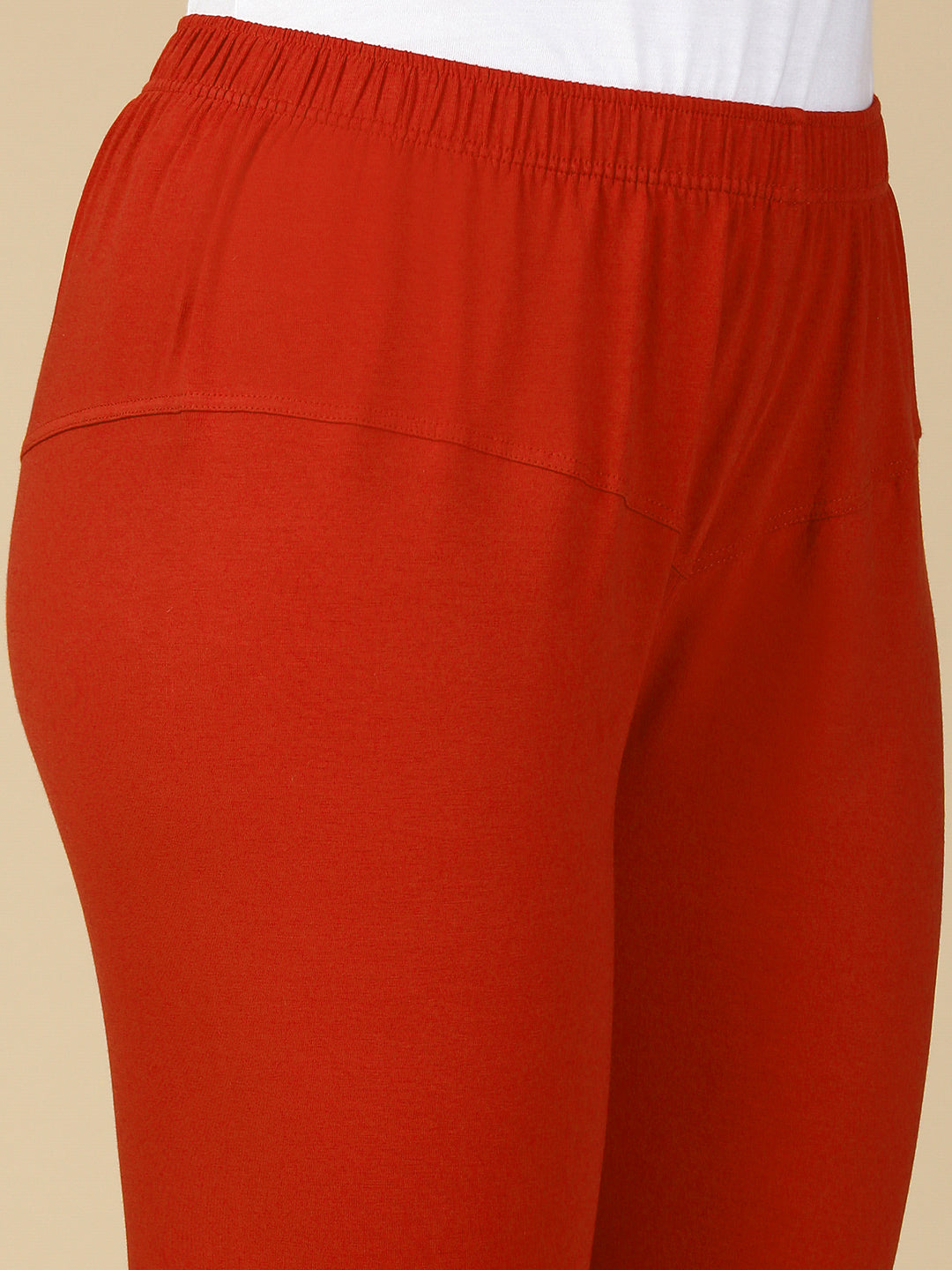 Scarlet Premium Cotton Stretch Churidar - PYNK