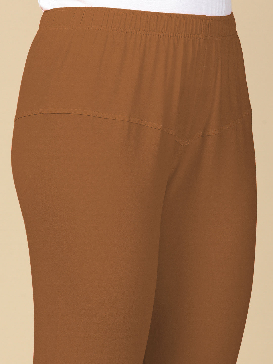 Fawn Premium Cotton Stretch Churidar - PYNK