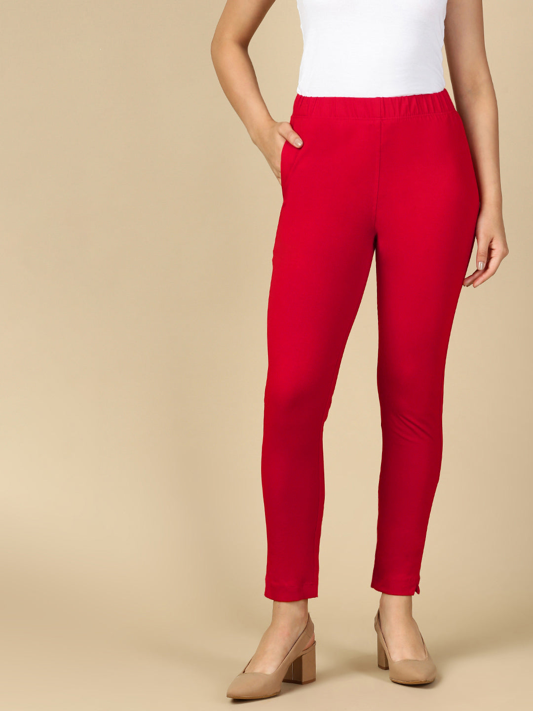 Rose Wood Kurti Pant - PYNK
