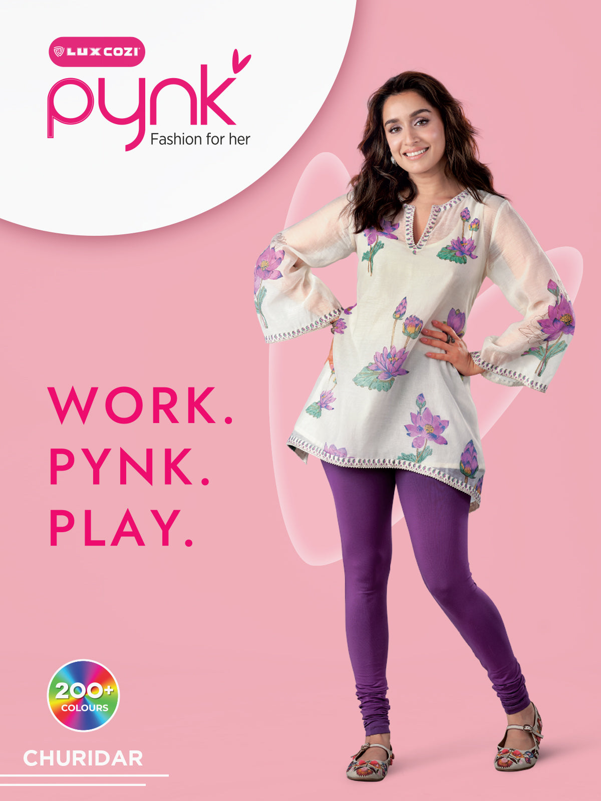 Rust Premium Cotton Stretch Churidar - PYNK