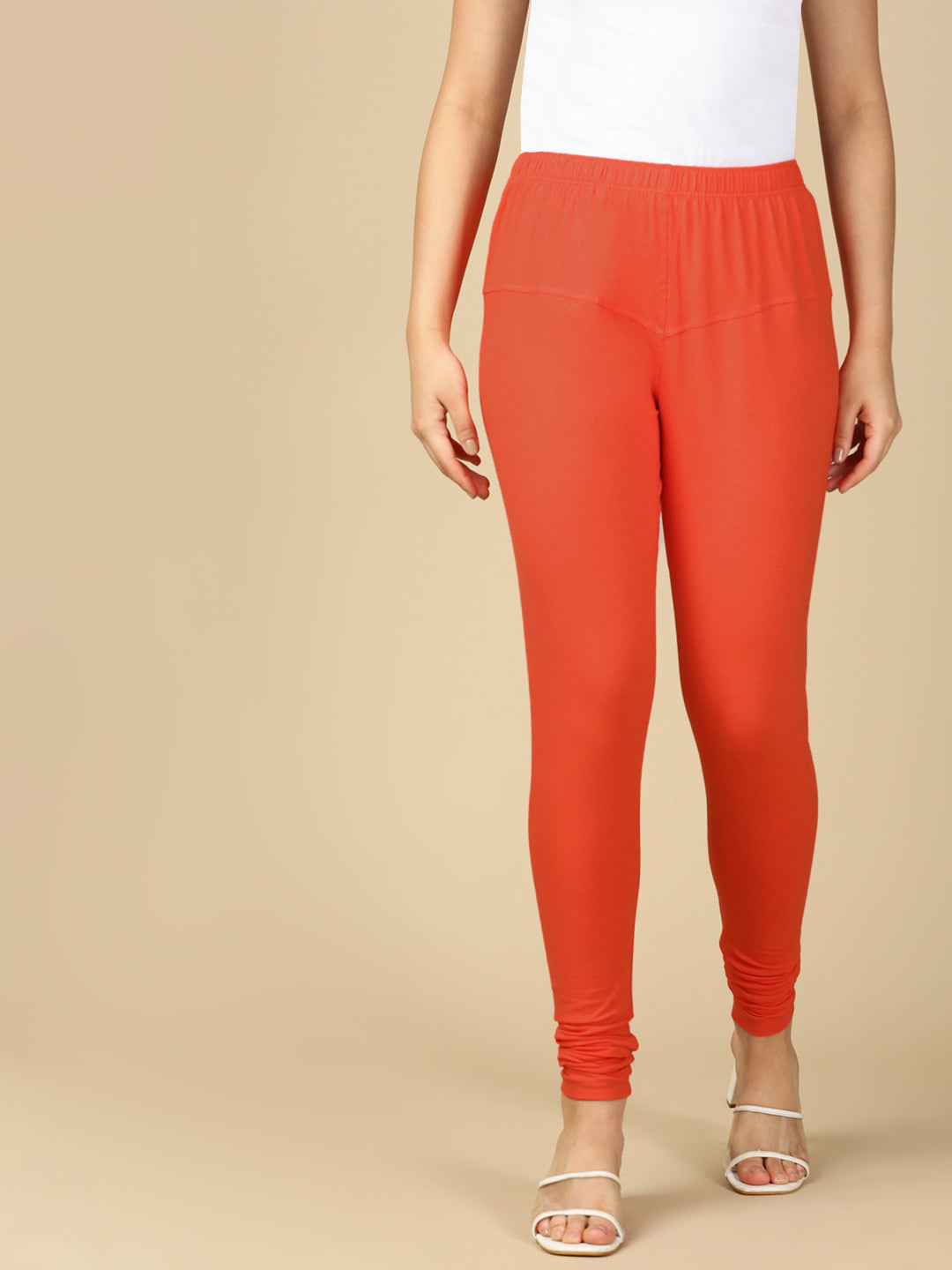 Mango Premium Cotton Stretch Churidar - PYNK