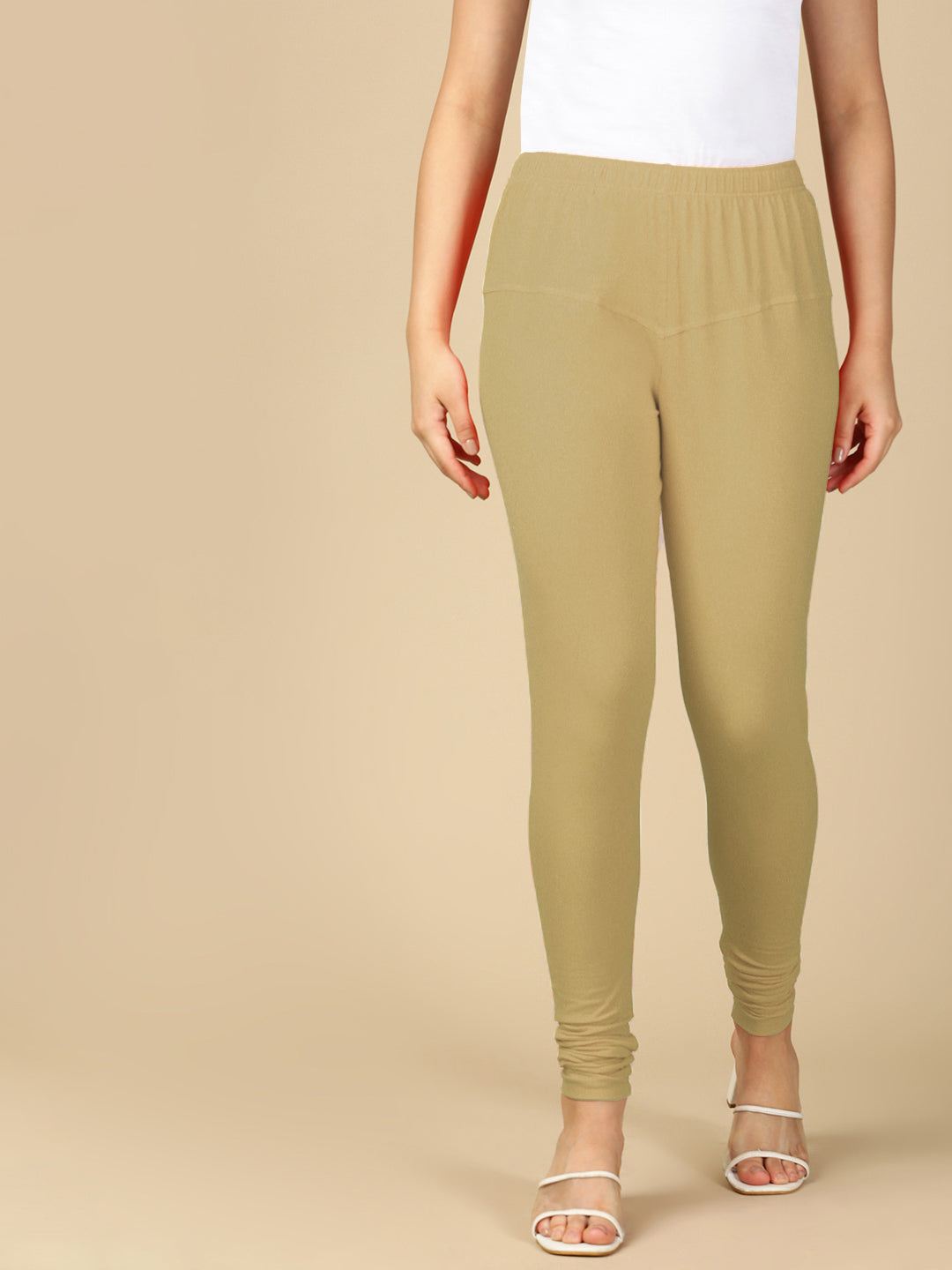 Granola Premium Cotton Stretch Churidar - PYNK