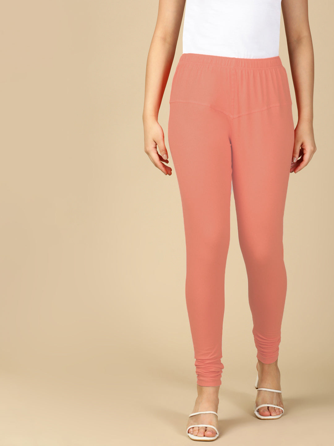 Blush Premium Cotton Stretch Churidar - PYNK