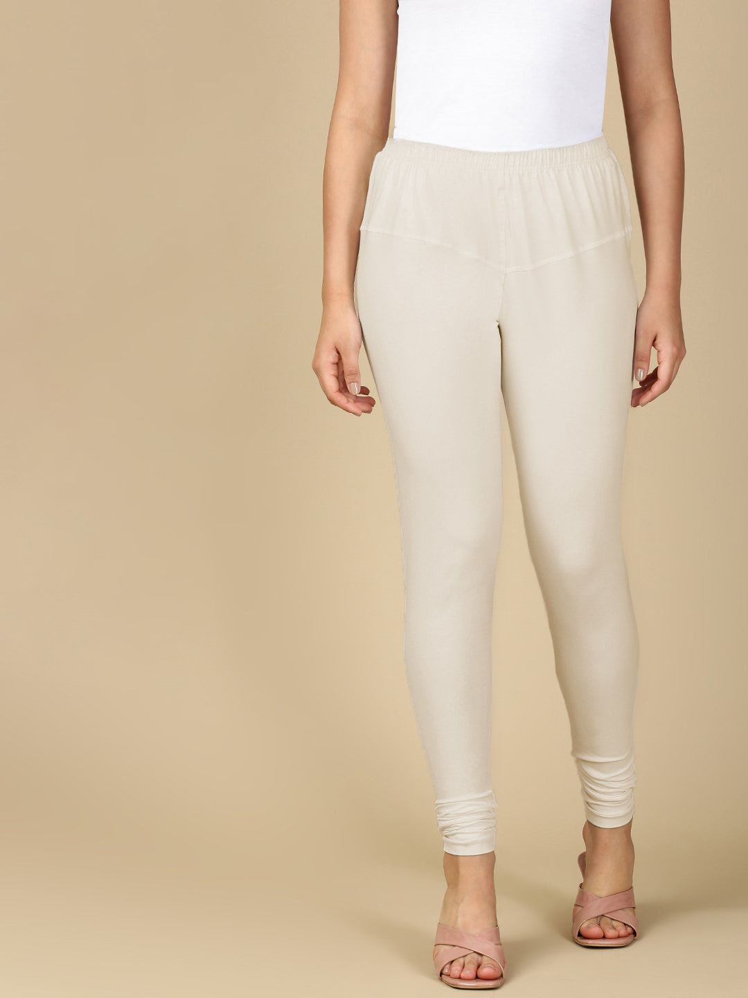 Butter Premium Cotton Stretch Churidar - PYNK