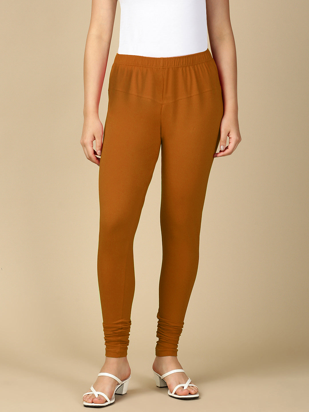 Ginger Premium Cotton Stretch Churidar - PYNK