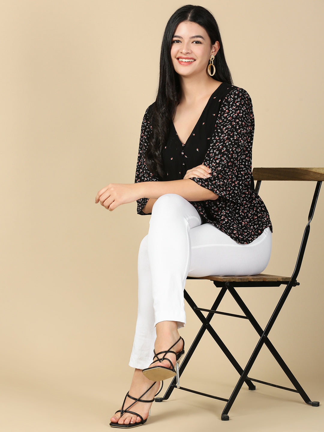 White Premium Cotton Stretch Kurti Pant - PYNK
