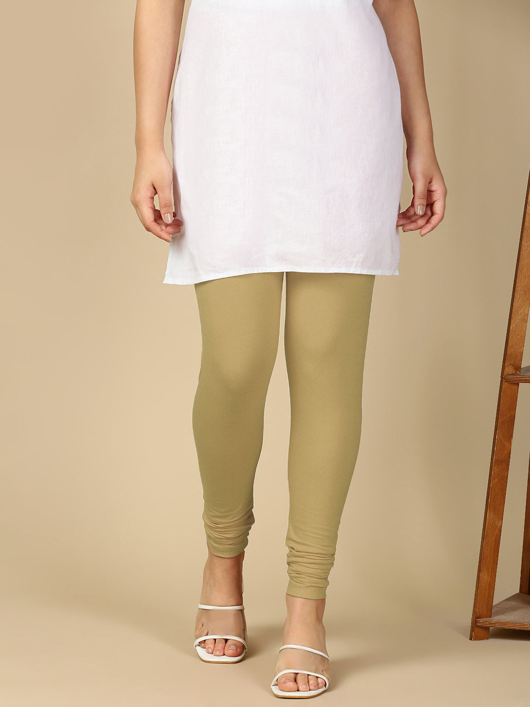 Granola Premium Cotton Stretch Churidar - PYNK