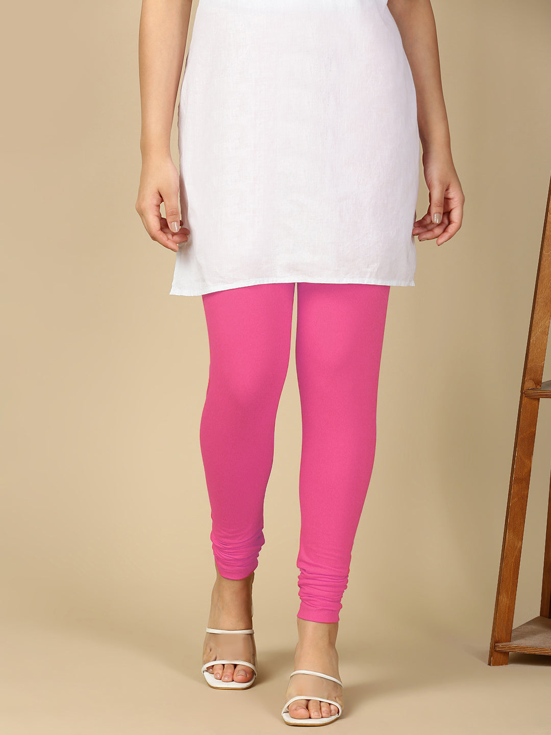 Romantic Rani Premium Cotton Stretch Churidar - PYNK